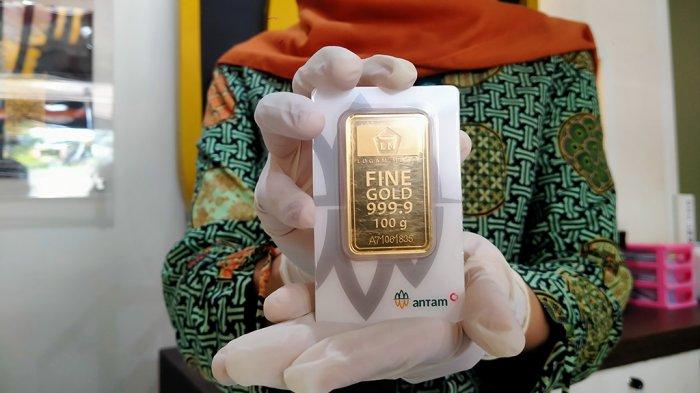 Harga Emas Antam Hari ini Naik Menjadi Rp1.318.000 per gram